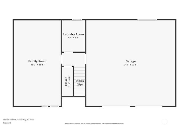4201 SW 328th Ct, Federal Way, WA 98023 - view of floor plan / room layout