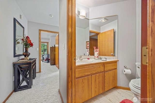8834 Goldeneye Ln, Blaine, WA 98230 - bathroom featuring vanity and toilet
