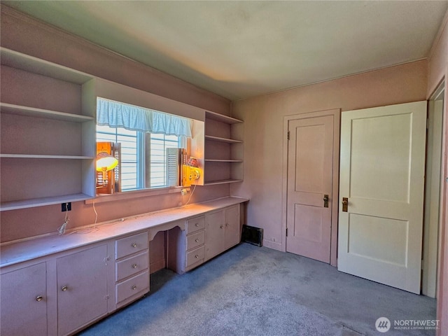 304 Columbia Ave, Coulee Dam, WA 99116 - unfurnished office with built in desk and carpet