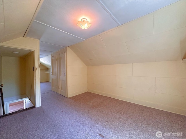 304 Columbia Ave, Coulee Dam, WA 99116 - additional living space featuring lofted ceiling and light colored carpet