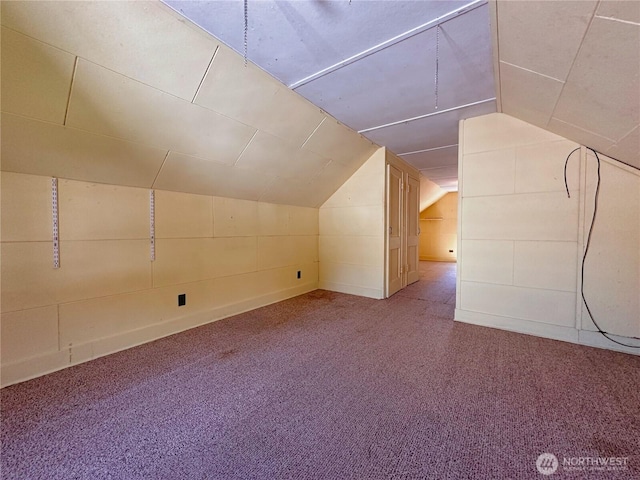 304 Columbia Ave, Coulee Dam, WA 99116 - additional living space with lofted ceiling and carpet floors