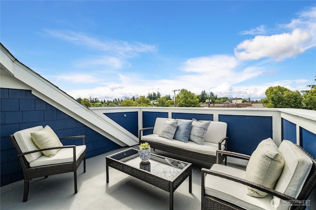 2344 44th Ave SW Unit B, Seattle, WA 98116 - balcony with an outdoor hangout area