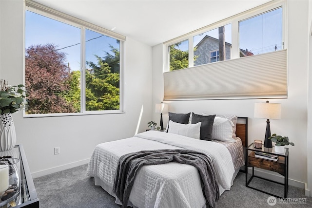 1742 12th Ave S Unit A, Seattle, WA 98144 - bedroom featuring carpet flooring and baseboards