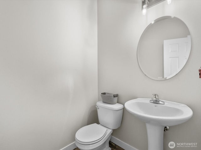 11040 22nd Pl NE, Lake Stevens, WA 98258 - half bathroom with toilet and baseboards