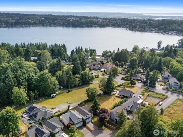 11040 22nd Pl NE, Lake Stevens, WA 98258 - aerial view of property and surrounding area featuring nearby suburban area and a nearby body of water