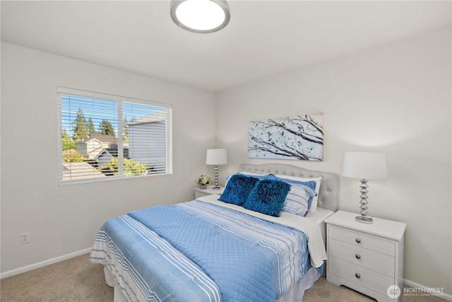7526 148th Pl SE, Snohomish, WA 98296 - bedroom with light carpet and baseboards