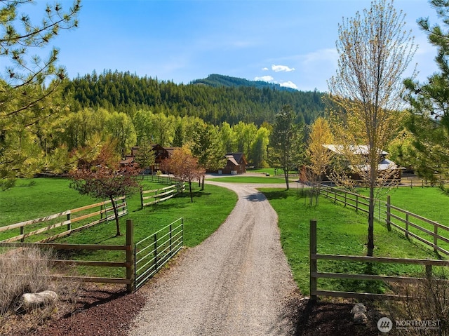 639 A Twisp River Rd, Twisp, WA 98856 - view of property's community with a wooded view and a rural view