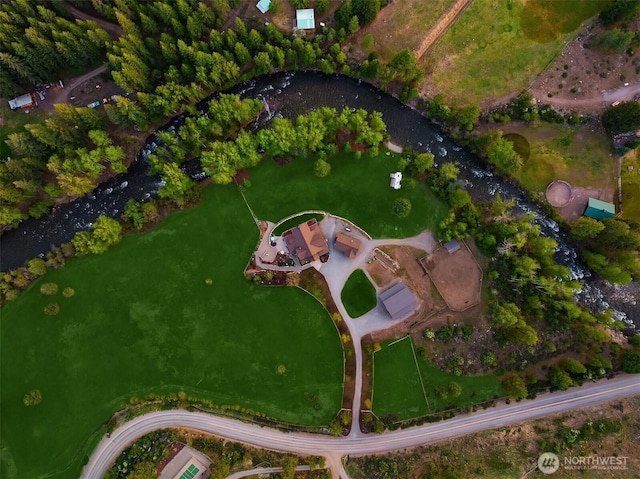 639 A Twisp River Rd, Twisp, WA 98856 - aerial view of property and surrounding area