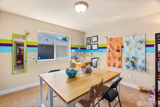 1422 Brighton Way SE, Olympia, WA 98501 - dining room with carpet floors and baseboards