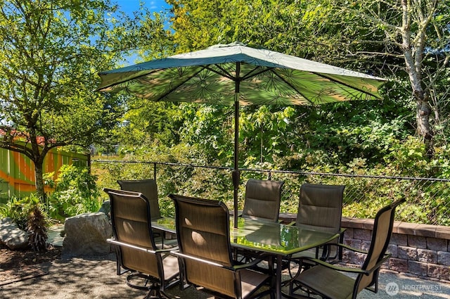 1422 Brighton Way SE, Olympia, WA 98501 - view of patio featuring outdoor dining area