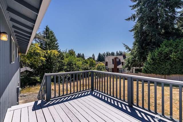 6114 47th Street Ct W, University Place, WA 98466 - view of wooden terrace