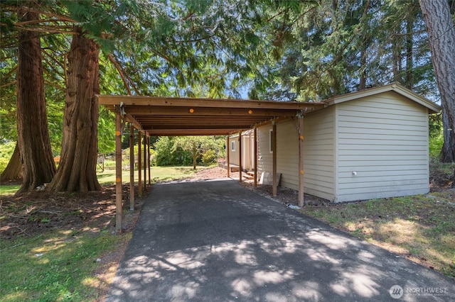 6426 Zangle Rd NE, Olympia, WA 98506 - view of car parking with asphalt driveway
