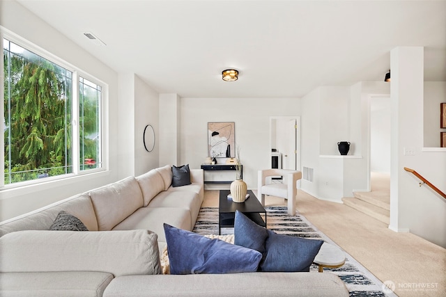 18353 160th Pl SE, Renton, WA 98058 - carpeted living area featuring baseboards
