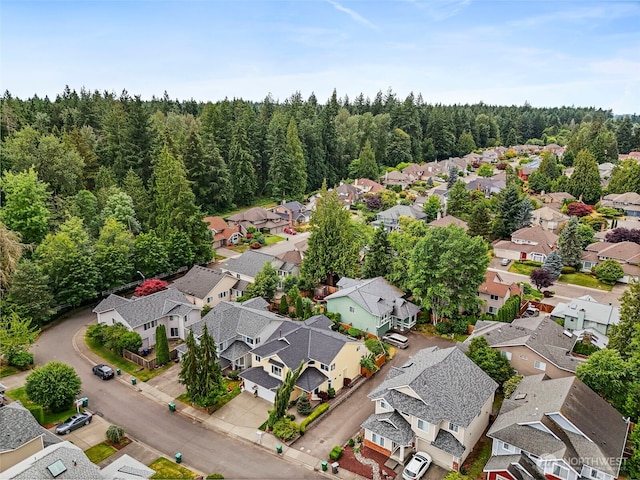 18353 160th Pl SE, Renton, WA 98058 - aerial view of residential area featuring a heavily wooded area