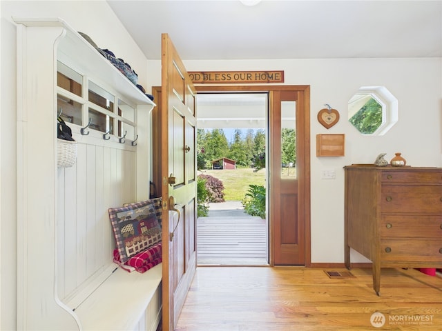 27014 80th St E, Buckley, WA 98321 - mudroom with healthy amount of natural light and light wood finished floors