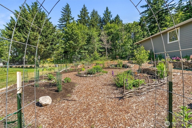 5843 Octave Ct SE, Olympia, WA 98513 - view of yard featuring a garden