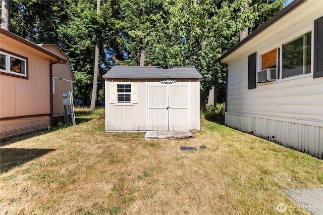 7138 Englewood Dr SE Unit 32, Olympia, WA 98513 - view of shed with cooling unit