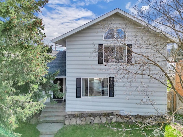 2819 W Olympic Ave, Spokane, WA 99205 - rear view of property with roof with shingles
