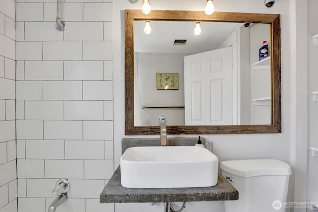 2819 W Olympic Ave, Spokane, WA 99205 - bathroom with a sink and toilet