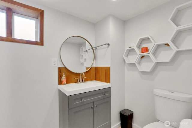 2819 W Olympic Ave, Spokane, WA 99205 - half bathroom with toilet and vanity