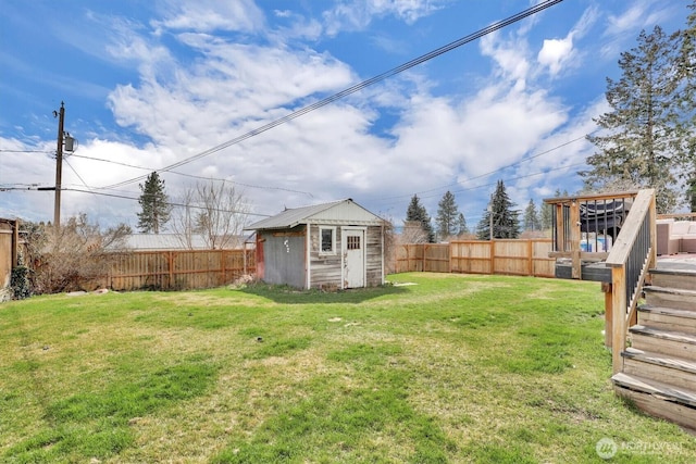 2819 W Olympic Ave, Spokane, WA 99205 - fenced backyard with a shed and a wooden deck