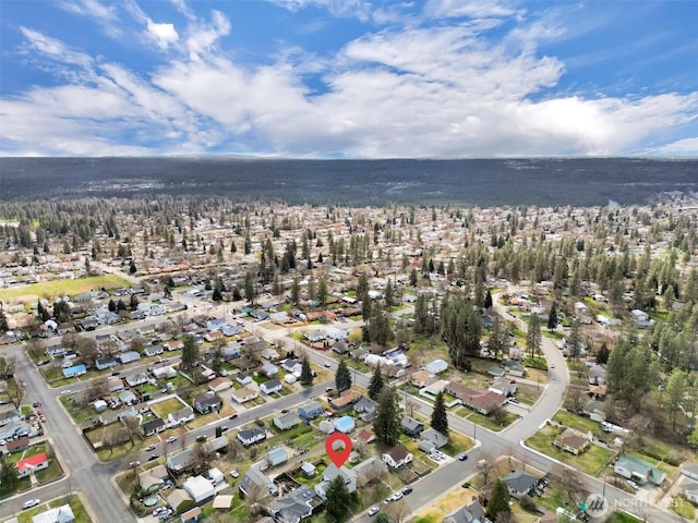 2819 W Olympic Ave, Spokane, WA 99205 - aerial view of property's location featuring nearby suburban area
