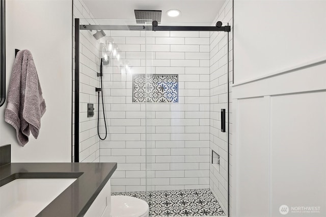 65 Kirkland Ave Unit 108, Kirkland, WA 98033 - full bath with a shower stall and vanity