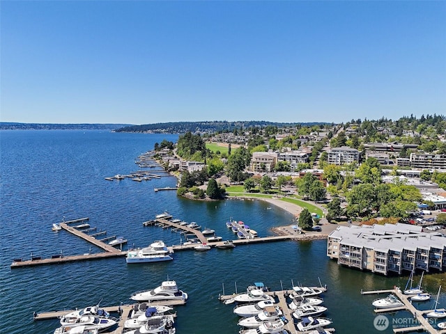 65 Kirkland Ave Unit 108, Kirkland, WA 98033 - water view with a marina