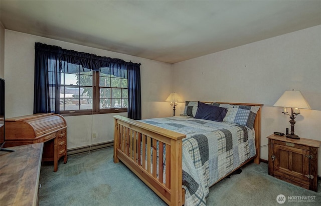 1609 Russell St, Wenatchee, WA 98801 - bedroom featuring carpet flooring and a baseboard heating unit