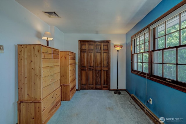 1609 Russell St, Wenatchee, WA 98801 - doorway with carpet flooring and a baseboard radiator