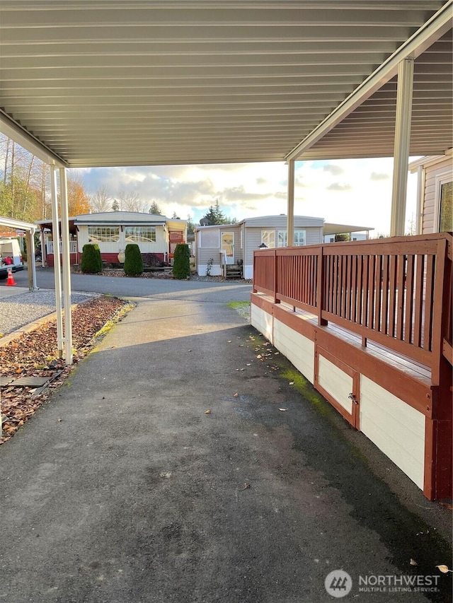 1200 Lincoln St Unit 117, Bellingham, WA 98229 - view of patio with a carport