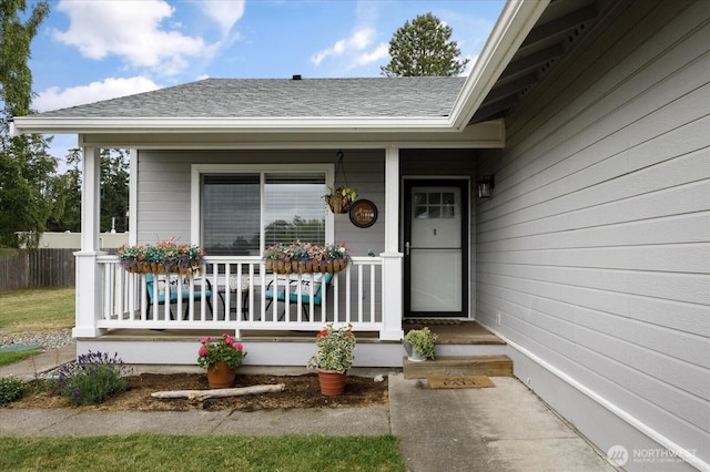 1664 Allyson St, Oak Harbor, WA 98277 - entrance to property with roof with shingles and a porch