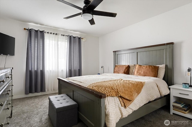 1664 Allyson St, Oak Harbor, WA 98277 - carpeted bedroom with ceiling fan