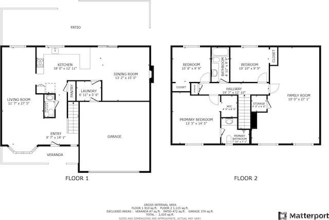 212 SW 2nd Ct, Battle Ground, WA 98604 - view of property floor plan