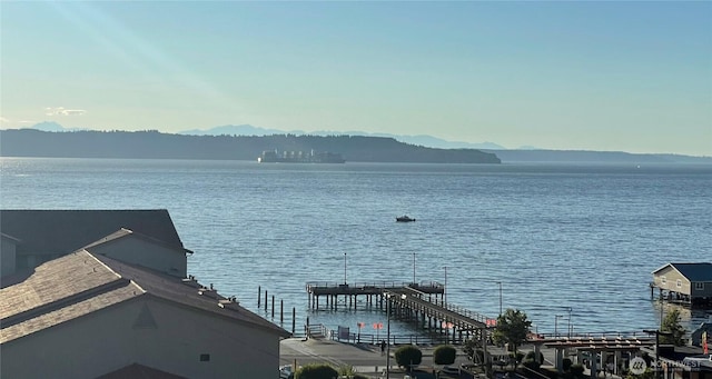 28313 Redondo Way S Unit 304, Des Moines, WA 98198 - water view featuring a mountainous background