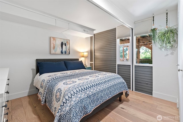 1432 Weathervane Dr, Fircrest, WA 98466 - bedroom featuring baseboards and wood finished floors