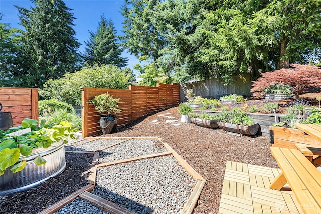 1432 Weathervane Dr, Fircrest, WA 98466 - fenced yard featuring a garden