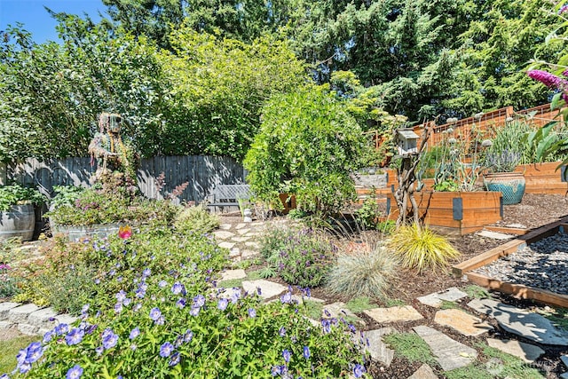 1432 Weathervane Dr, Fircrest, WA 98466 - view of yard with a vegetable garden