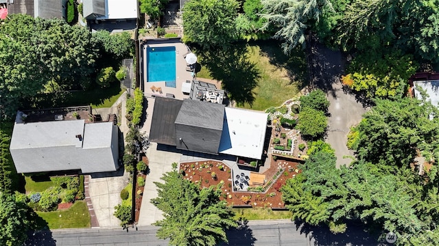 1432 Weathervane Dr, Fircrest, WA 98466 - drone / aerial view of a pool