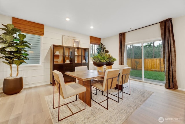 13701 60th Ave E, Edmonds, WA 98026 - dining area with light wood finished floors and recessed lighting