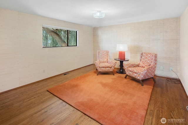 5621 SW Manning St, Seattle, WA 98116 - living area featuring wood finished floors