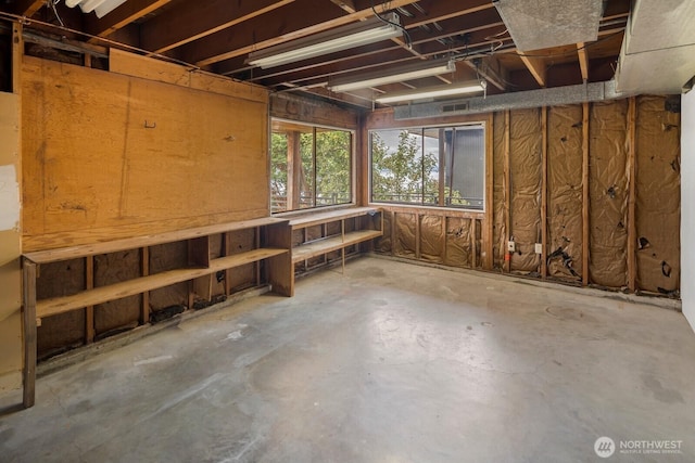 5621 SW Manning St, Seattle, WA 98116 - miscellaneous room with concrete flooring