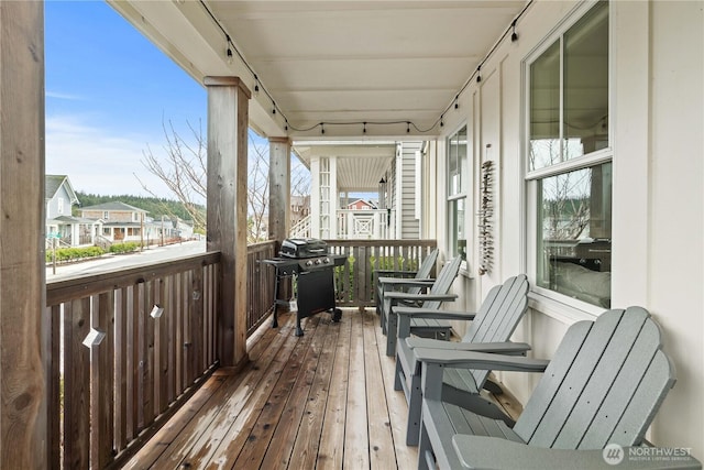 26 Lavender Ln, Pacific Beach, WA 98571 - wooden deck featuring grilling area