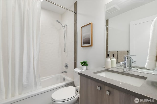 410A 10th Ave E, Seattle, WA 98102 - bathroom featuring shower / bath combination with curtain and vanity