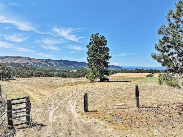 55 Mott Rd, Lyle, WA 98635 - mountain view with rural landscape