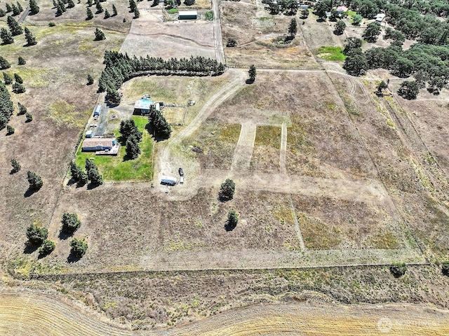 55 Mott Rd, Lyle, WA 98635 - aerial view of property's location with rural landscape