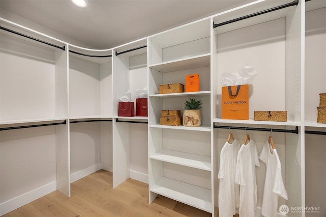 10505 NE 112th St, Kirkland, WA 98033 - spacious closet featuring wood finished floors