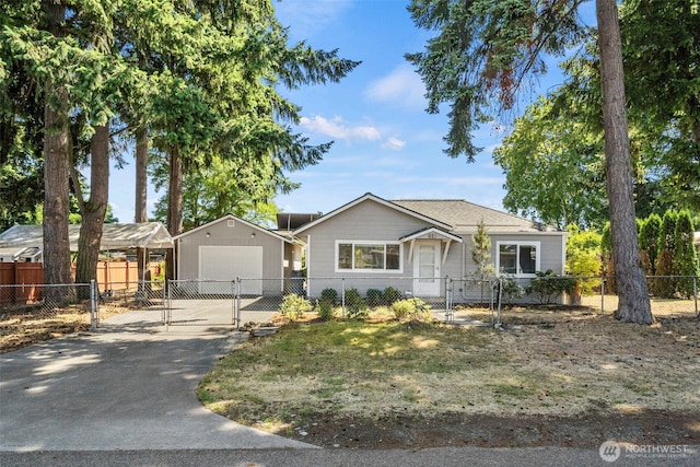 610 128th St S, Tacoma, WA 98444 - single story home featuring a gate and concrete driveway
