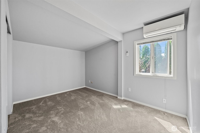 610 128th St S, Tacoma, WA 98444 - additional living space featuring a wall mounted AC and carpet floors