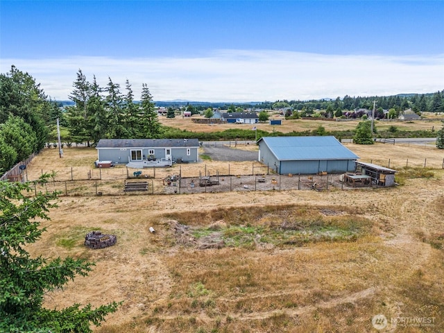 8222 Bordeaux Rd SW, Olympia, WA 98512 - overview of rural landscape